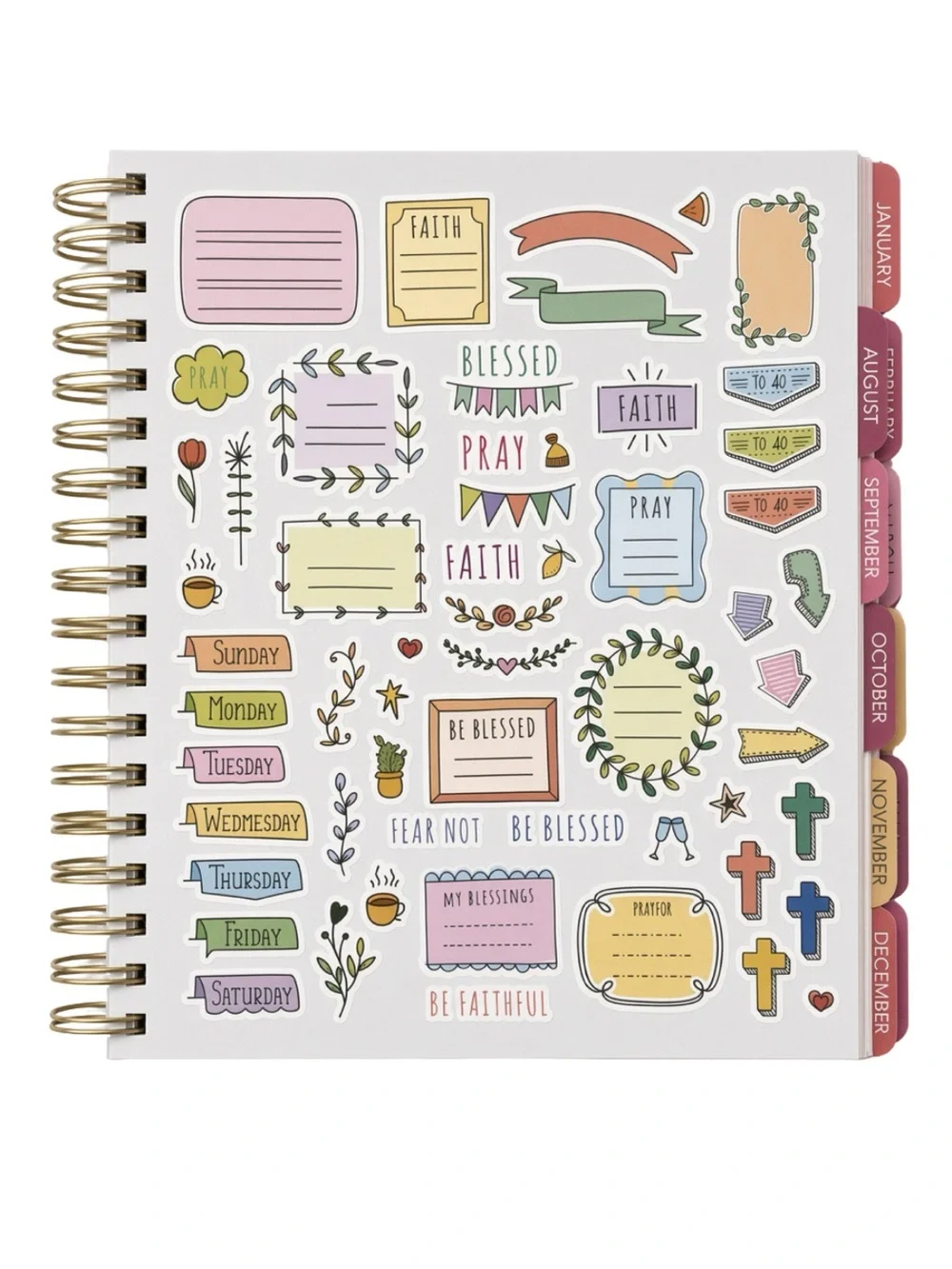 The Creative Expert 17-Month Hummingbird floral Planner Aug 2026–Dec 2027 NEW